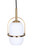 Eve One Light Pendant (IPL2190B01GD)