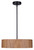 Dexter Three Light Pendant (IPL318A03BKW16)