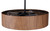 Dexter Three Light Pendant (IPL318A03BKW16)