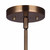 Viggo One Light Pendant (IPL696B01GD)
