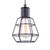 Wren One Light Pendant (IPL702A01BK)