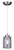 Arden One Light Pendant (IPL707A01BN)