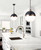 Delta One Light Pendant (IPL708B01BKG)