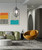 Valen One Light Pendant (IPL748B01BK)