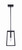 Wexford One Light Pendant (IPL763A01BK)