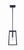 Wexford One Light Pendant (IPL763A01BK)