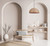 Aubrie Three Light Pendant (IPL785B03BKR20)