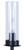 Benson Three Light Semi Flush Mount (ISF1205A03BK)