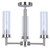 Benson Three Light Semi Flush Mount (ISF1205A03BN)