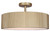 Canarm - ISF1208A02PGD - Two Light Semi Flush Mount - Scarlett - Gold