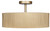 Scarlett Two Light Semi Flush Mount (ISF1208A02PGD)