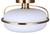 Eve One Light Semi Flush Mount (ISF2190B01GD)