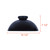 Eddie One Light Semi Flush Mount (ISF2192B01BK)