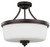 Canarm - ISF286A03ORB - Three Light Semi Flush Mount - Jackson - Oil Rubbed Bronze