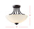 Somerset Three Light Semi Flush Mount (ISF421A03ORB)