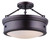 Boku Three Light Semi Flush Mount (ISF624A03ORB)