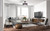 Boku Three Light Semi Flush Mount (ISF624A03ORB)