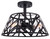 Canarm - ISF635B03BK - Three Light Semi-Flush Mount - Maud - Matte Black