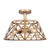 Canarm - ISF635B03PGD - Three Light Semi Flush Mount - Maud - Gold