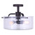 Albany Three Light Semi Flush Mount (ISF679A03ORB)