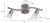 James Two Light Track Lighting (IT356A02BPT10)