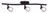 James Three Light Track Lighting (IT356A03ORB10)