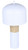 Caleb One Light Table Lamp (ITL1152A18WHW)