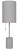 Flint One Light Table Lamp (ITL1164A23GY)