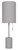 Flint One Light Table Lamp (ITL1164A23GY)