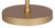 Milli One Light Table Lamp (ITL2098B23GDW)