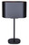 Canarm - ITL2132B24BK - One Light Table Lamp - Kov - Matte Black
