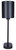 Kov One Light Table Lamp (ITL2132B24BK)