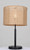 Lano One Light Table Lamp (ITL2134B24BK)