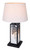 Canarm - ITL2138B26BK - Two Light Table Lamp - Coy - Matte Black
