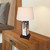 Coy Two Light Table Lamp (ITL2138B26BK)