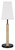 Burke One Light Table Lamp (ITL2141B26BKB)