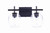 Canarm - IVL1019A02BK - Two Light Vanity - Cain - Black