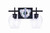 Cain Two Light Vanity (IVL1019A02BK)
