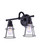 Canarm - IVL1053A02BK - Two Light Vanity - Dree - Black