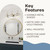 Talia Three Light Vanity (IVL1076A03MGG)