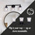 Declan Three Light Vanity (IVL1097A03BK)