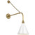 Visual Comfort Signature - TOB 2810HAB/S10-WHT - LED Barn Light - Academy Barn Light - Hand-Rubbed Antique Brass