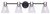 Davina Four Light Vanity (IVL1127A04BKN)