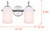 Novalee Two Light Vanity (IVL1130A02BN)