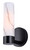 Canarm - IVL1153A01BK - One Light Wall Sconce - Kristella - Black