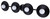 Payton Four Light Vanity (IVL1210A04BK9)