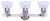 Canarm - IVL256A03BN-RG - Three Light Vanity - New Yorker - Brushed Nickel