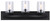 Hampton Three Light Vanity (IVL370A03BK-CL)