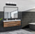 Hampton Four Light Vanity (IVL370A04BK-CL)