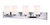 Hampton Four Light Vanity (IVL370A04BPT)